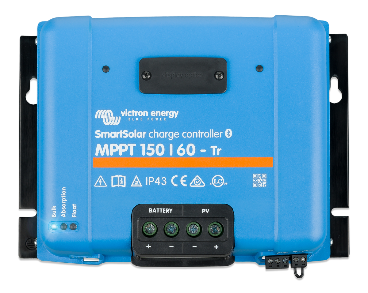 Victron SmartSolar MPPT 150/60-Tr solar charge controller, top view