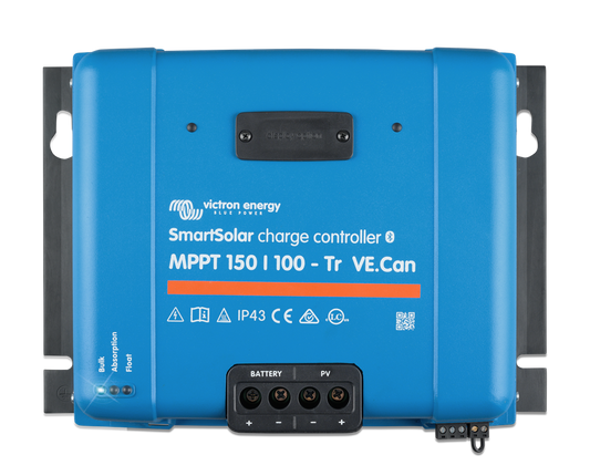 Victron SmartSolar MPPT 150/70-MC4 VE.Can — 70A Solar Charge Controller, 150V PV with Bluetooth