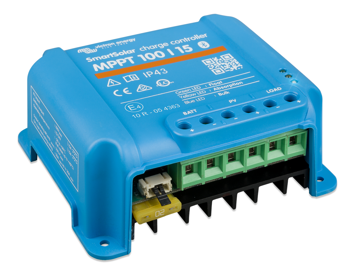 Victron SmartSolar MPPT 100/15, left side
