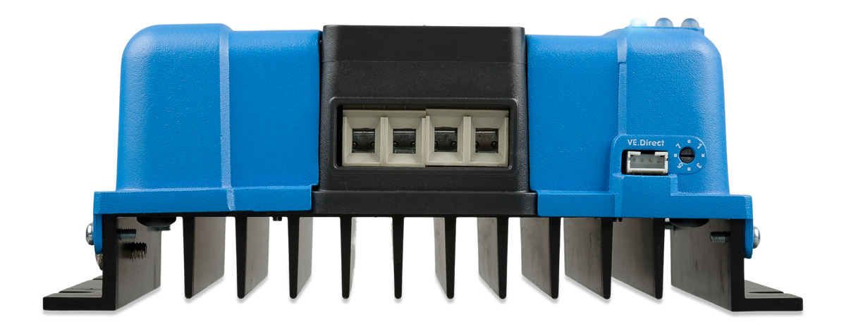 Victron SmartSolar MPPT 150/35 PV and battery terminal connections