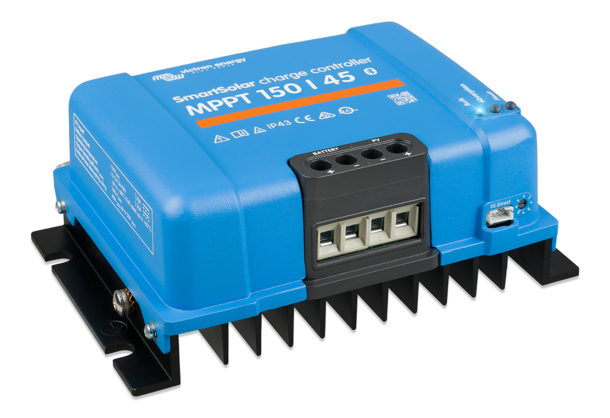 Victron SmartSolar MPPT 150/45 side view, left