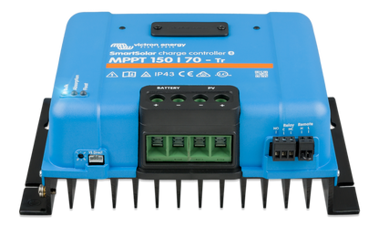 Victron SmartSolar MPPT 150/70-Tr solar charge controller, front view