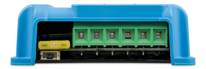 Victron SmartSolar MPPT 75/10 PV and battery terminal connections