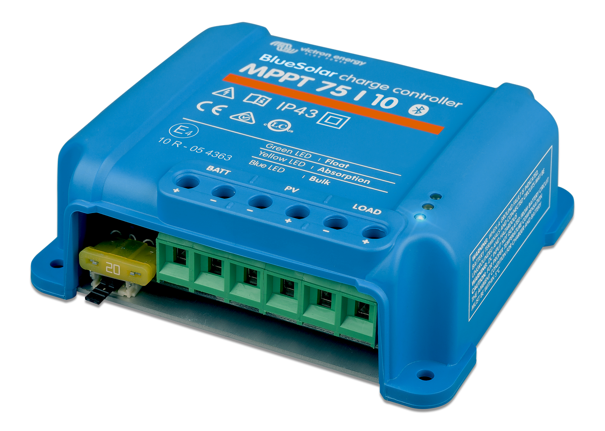 Victron SmartSolar MPPT 75/10, right side