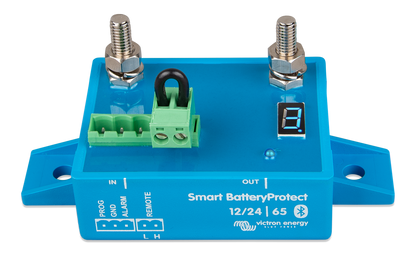 Victron Smart BatteryProtect 12/24V 65A, angled front view