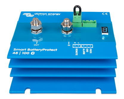 Victron Smart BatteryProtect 48V 100A, angled front view