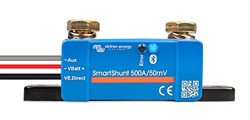 Victron Energy SmartShunt Battery Monitor (Bluetooth) 6.5V-70V 500Amp