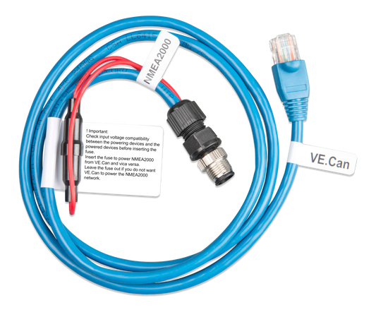 Victron VE.Can to NMEA2000 Micro-C male — Interface & Cabling