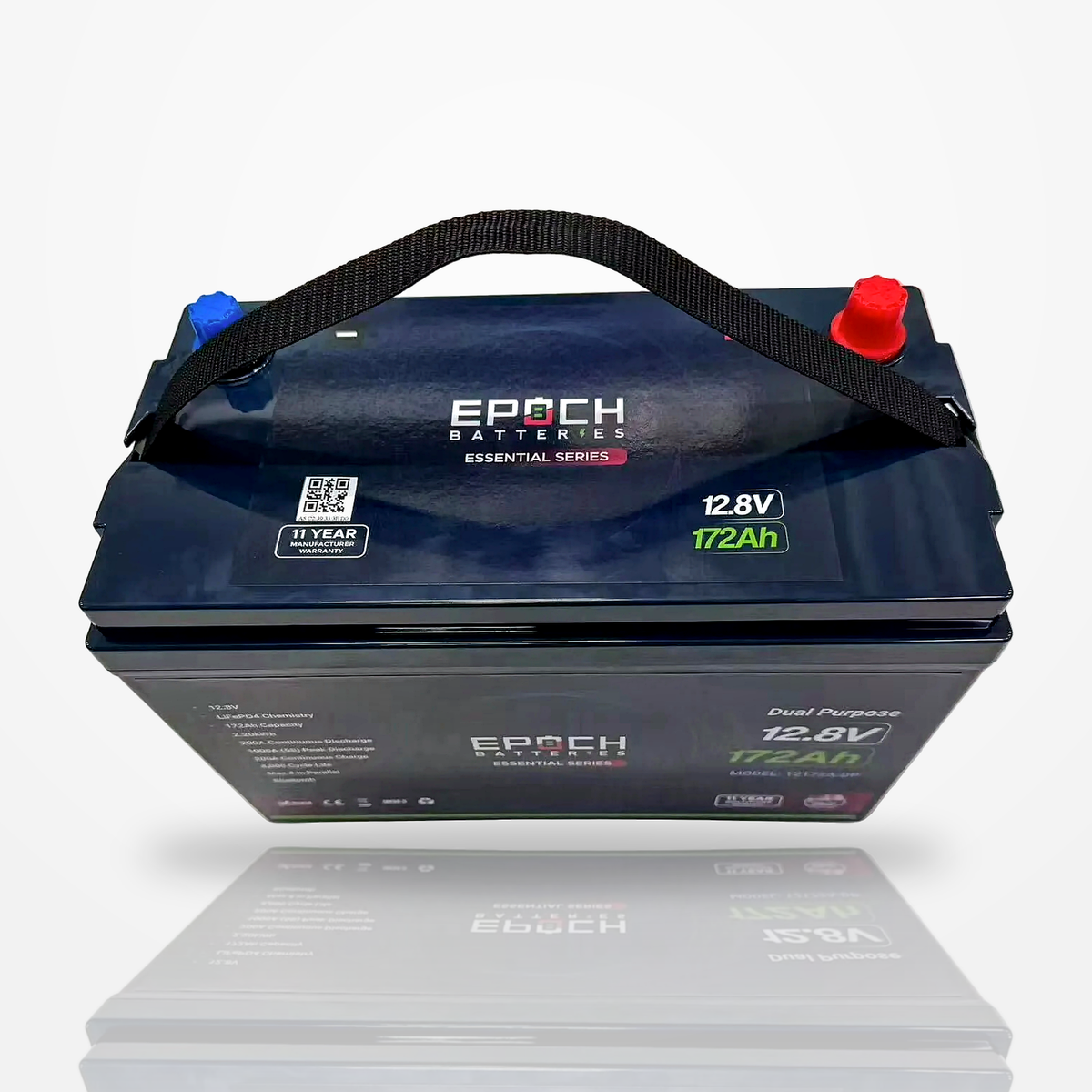 Epoch 12172A-DP 12V 172Ah Dual Purpose LiFePO4 battery