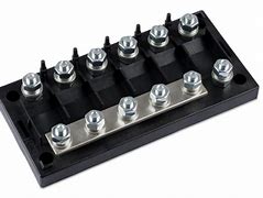 Victron six-way MEGA fuse holder for multi-circuit DC protection