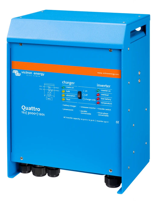 Quattro-II 12/3000/120-50/50 2x120V